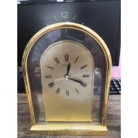 ราคา นาฬิกาตั้งโต๊ะ สีทองเหลือง ยี่ห้อ SEIKO QUARTZ JAPAN วินเทจ สไตล์ญี่ปุ่น (23482153505)