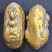 ราคา พระรอดสองหน้าเนื้อชินทอง (มีกริ่ง) กรุดอยไซ (41952969733)