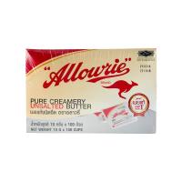 ราคา อลาวรี่ เนยรสจืด 10 กรัม x 100 ถ้วยAllowrie UnSalted Butter 10 g x 100 cups (23832175691)