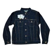 ราคา แจ็คเก็ตยีนส์ HARA สีกรม (ด้ายทอง) ไม่ยืด ใส่สบาย ของแท้จากSHOP (49301079254)