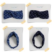 ราคา Tommy Crafts ผ้าคาดผมแบบไขว้ผ้าสาลูสองชั้นกัดลาย Turban twist Headband (22342037286)