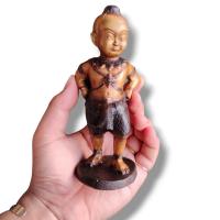 ราคา [L]KO1กุมารจินดามณี หลวงพ่อสาคร ขนาดสูงประมาณ 4 นิ้ว เนื้อโลหะผิวทูโทน ใต้ฐานอุดบรรจุมวลสาร บูชาขอพรด้านโชคลาภ (19090085404)