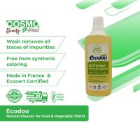 ราคา Ecodoo Natural Cleaner for Fruit & Vegetable 750ml (26334997026)