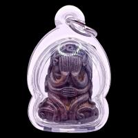 ราคา K517 พระปิดตา ยันต์ยุ่ง หลวงปู่เอี่ยม วัดหนัง เนื้อ สัมฤทธิ์ เลี่ยมกรอบพระ กันน้ำ ขนาด 1.5x3.0 ซม. (40161545416)