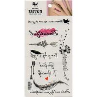 ราคา Tattoo Fashion ลายธนู​ Arrow ขนนก​ Feather​ แท็ททู สติกเกอร์ HM1322 (3357820654)