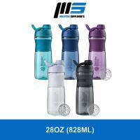 ราคา BlenderBottle SportMixer 28oz Shaker ขวดแขวนห่วงรั่วหลักฐานบิดหมวก Anti-Slip โปรตีนเขย่า (22668920984)