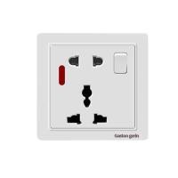 ราคา Merlin Gerin 86 ซ่อนปลั๊กสองหรือสามตัวด้วยมัลติฟังก์ชั่นห้ารูพร้อมไฟแสดงสถานะฮ่องกงและเต้ารับบนผนังของอังกฤษ (13107119657)