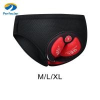 ราคา Perfeclan ผู้ชายขี่จักรยานกางเกงขาสั้นจักรยานชุดชั้นใน 3D Padding กางเกงขี่จักรยานกางเกงขาสั้น Quick Dry Underpants Breathable สําหรับ BMX รถจักรยานยนต์ (43001693444)