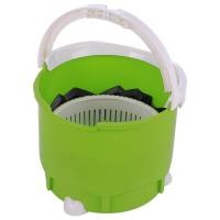 ราคา ม็อบถูพื้น SCOTCH-BRITE ชุดอุปกรณ์ถังปั่นพร้อมไม้ม็อบ TT สีเขียว (28377847531)