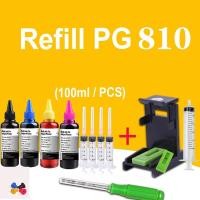 ราคา pg 810 cl 811 หมึก pg810 cl811 ดำ pg810xl cl811xl หมึกรีฟิลใช้ได้กับ Canon iP2770 iP2772 MP237 MP245 MP258 MP268 MP27 MX (17474297249)