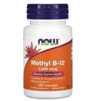 ราคา NOW Foods Methyl B-12 1000 mcg 100 Lozenges (19178807270)