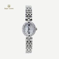 ราคา Royal Crown รุ่น 2100 แบรนด์เนมแท้ นาฬิกาข้อมือผู้หญิงเล็กๆกันน้ำ ล้อมเพชร - Vayo Jewelry (24052844331)