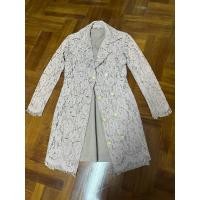 ราคา เดรสสั้นแขนยาวลูกไม้สีชมพูกะปิไซส์ S (19995539018)