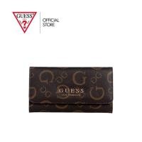 ราคา GUESS กระเป๋า รุ่น HG947951 SAFFRON WALLET สีน้ำตาล (43560873988)