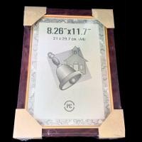 ราคา กรอบรูปขนาด A4 สีไม้ดำแดง ได้ทั้ง แขวนผนัง ตั้งโต๊ะแนวตั้ง แนวนอน (2576539290)