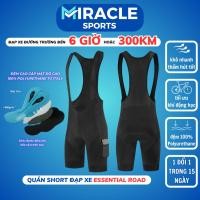 ราคา ESSENTIAL ROAD M300 ชุดเอี๊ยมปั่นจักรยานกันกระแทก 3 แผงสําหรับผู้ชายและผู้หญิง ผ้าระบายอากาศมีกระเป๋ามากมาย MIRACLE SPORTS (29540590831)