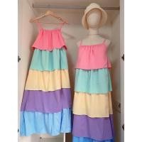 ราคา #เดรสยาว เดรสขนมชั้น เดรสสายเดี่ยว #มือสอง #เดรสมือสอง (9336797609)