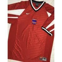 ราคา Vintage Nike 90s Soccer Jersey Team Kit Player Football S เสื้อบอลวินเทจ ไนกี้ ปี90 (27688883453)