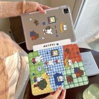 ราคา 【ในสต็อก】Miffy Rabbit เคสป้องกันแท็บเล็ตรูปตัว Y Apple Ipad Air7/6 แบบพับเก็บได้พร้อมช่องเสียบปากกา (48701082127)
