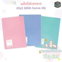ราคา Elephant แฟ้ม แฟ้มใส่เอกสาร 3 ช่อง FILE IDEA รุ่น CURVE 03 [ 1ชิ้น ] (12138250089)