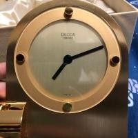 ราคา Seiko DECOR นาฬิกาตั้งโต๊ะ ของแท้ สภาพใหม่ (2493915243)