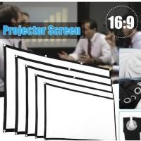 ราคา Home Folding Portable Simple Soft Screen Projector Movie Screen Outdoor KTV Office Movie Screen (16595627632)