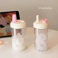 ราคา แก้วกาแฟ แก้วน้ำพกพา 500 ml สกรีนรูปโบว์ น่ารัก มินิมอล ผู้หญิง ของขวัญ (29381052624)