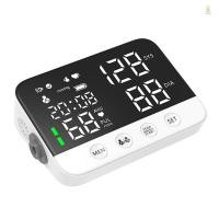 ราคา Upper Arm Blood Pressure Monitor with Cuff Digital Blood Pressure Machine for Home Use จอแสดงผล LED Voice Broadcasting เครื่อง BP อัตโนมัติพร้อมหน่วยความจําอ่านหนังสือ 2x120 (41161792080)