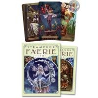 ราคา {ไพ่แท้ลิขสิทธิ์} ไพ่ทาโรต์ชุด Steampunk Faerie Tarot ไพ่ยิปซี ไพ่ดูดวง (27863993752)