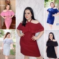 ราคา เสื้อ 2xlJanny เดรสสาวอวบ อ้วน Bigsize XXL เดรสออกงาน ชุดราตรี (7080442848)