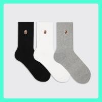 ราคา A Bathing Ape Bapee ถุงเท้าโลโก้เย็บปักถักร้อยผ้าฝ้าย Unisex Stoking (40709222669)