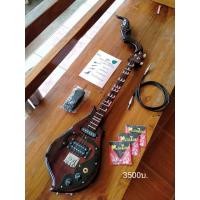 ราคา พิณไฟฟ้า3คอนแท็คไม้ขี้เหล็ก (27003849016)