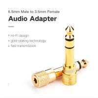 ราคา Ugreen (20503) 6.5mmMale plug to 3.5mm Female Jack Stereo Headphone Headset Audio Adapter Plug for Microphone (610976724)