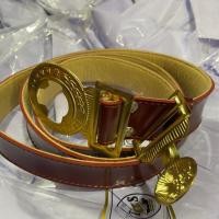 ราคา เข็มขัดนักเรียนชาย เส้นใหญ่ สีน้ำตาล หัวลูกเสือ (6538129375)