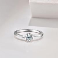 ราคา 925เงินแหวนเงินแท้หวานโคลเวอร์สี่ใบงานแต่งงานวันวาเลนไทน์ (27406711705)