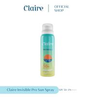 ราคา New!! Claire Invisible Pro Sun Spray SPF 50+ PA++++ (24745445739)