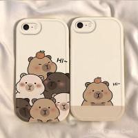 ราคา เคสโทรศัพท์ Kapibala เข้ากันได้กับ iPhone 5 5s SE 2016 SE 2020 SE 2022 6 6s 7 8 Plus X XS XR Max 11 12 13 14 15 16 Pro Max Plus (26280751983)
