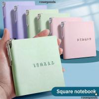 ราคา สมุดโน๊ต ROSE, สมุดจดพกพาขนาดเล็กแบบพกพา, หน้าตารางหนัง PU คุณภาพสูงเพื่อทํารายการ Agenda Book Office School (29709736097)