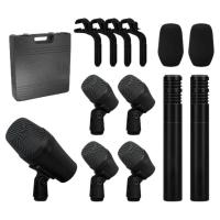ราคา ชุดไมค์กลอง ไมค์กลองชุด DI7 โลหะ กลองไมโครโฟนชุด7ชิ้น เครื่องดนตรีไมโครโฟน ใช้สำหรับกลอง ร้อง เครื่องดนตรีอื่นๆ พร้ (24704643051)