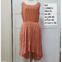 ราคา (Used like new) FOF Dress Size XL (40-28-46) เดรสเอฟโอเอฟ (27950530163)