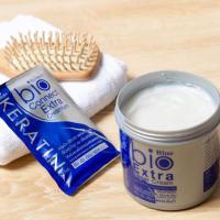 ราคา ของแท้‼️ Bio Martina ทรีทเม้นท์บำรุงผม สูตรเคราติน ฟื้นฟูผมพัง กระปุกสีน้ำเงิน 500ml. (11600752094)