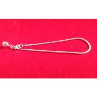 ราคา สร้อยข้อมือเงินแท้ 92.5% ลายกระดูกงูกลม 1.6 มิล (5032252548)