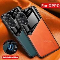 ราคา ปลอกหนังสําหรับ OPPO A60 60 A38 A18 A79 A58 A78 A98 CPH2631 OPPOA60 OPPOA38 OPPOA18 4G 5G รถผู้ถือแม่เหล็กเคสโทรศัพท์เลนส์กันกระแทกปกป้องปกหลังปลอก (25078932746)