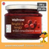 ราคา เวทโทรสซอสไวด์แครนเบอร์รี่ 205กรัม - Waitrose Wild Cranberry Sauce 205g. (24063697801)
