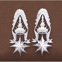 ราคา เข็มกลัด พ.ต.ต. ชุบทองคำขาว พร้อมส่ง (6247853055)