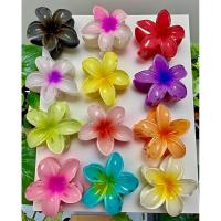 ราคา ที่หนีบผมดอกไม้ดอกเดียว ขนาด 9 cm. 12 ชิ้น c0271 (27465628164)