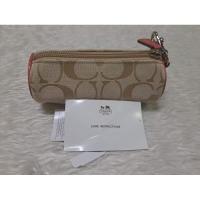 ราคา กระเป๋าใส่เครื่องสำอางค์ Coach ของแท้ ของใหม่ Cosmetic Bag ขนาดน่ารักมาก พกพาสะดวก งานหายาก งานตามหา (3584604560)