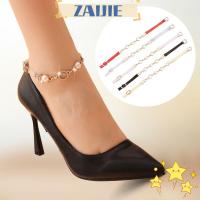ราคา Zaijie24 สายรัดข้อเท้า แบบใส ไม่ลื่น ปรับได้ แฟชั่นฤดูร้อน สําหรับรองเท้าส้นสูง (25374761114)