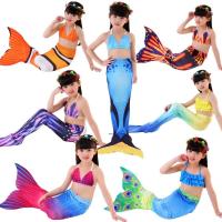 ราคา ชุดนางเงือก หางนางเงือก ชุดว่ายน้ำเด็ก แฟนซีเมอเมดMermaid (11544065383)