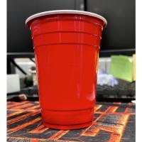 ราคา แก้วแดงUSA ทรงยอดฮิต! ปาร์ตี้ RED CUP AMERICANPARTY Kirkland แก้วแดง แก้วหลากสีปาร์ตี้ 16Oz. (25705688233)